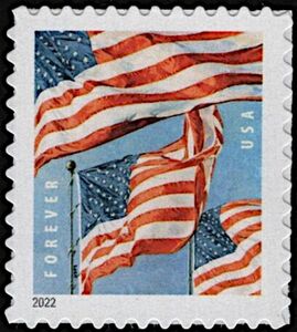 Flag Of USA (Pane Stamp)
