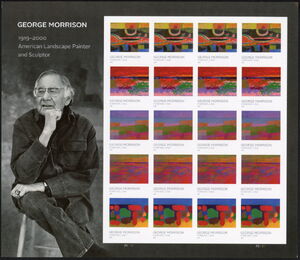 George Morrison, Artist