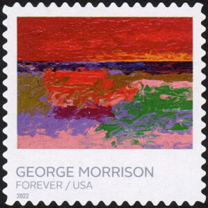 Phenomena Against the Crimson by George Morrison