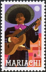 Mariachi - Guitarist and Moon