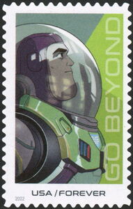 Buzz Lightyear : Head in Profile