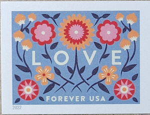 Love (Blue Background)