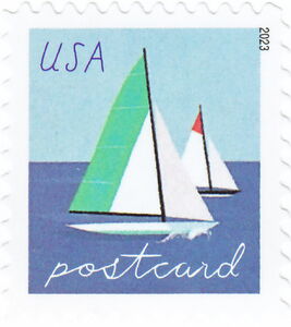 Sailboat with Green Sail