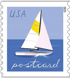 Sailboat with Yellow Sail