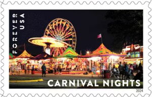 Gondola Wheel, Wave Swinger, Food and Game Booths