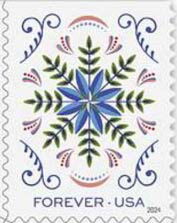 Blue Winter Flower