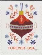 Top-Shaped Christmas Ornament