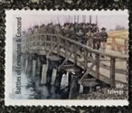 Artistic Rendering of Battle of North Bridge, Concord