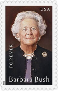 Barbara Bush, First Lady of the USA 1989-1993