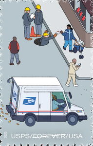 United States Postal Service, 250 Years, Postal truck